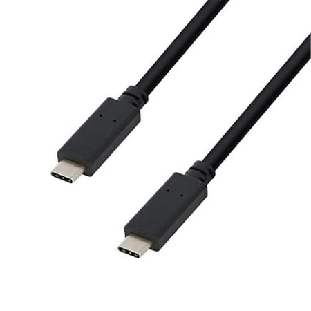 Acoustic 2 m 100W 10 Gbps USB 3.1 Gen 2 USB-C to USB-C Cable with Power Delivery, Black AC2938182